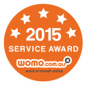 WOMO 2015 Service Award